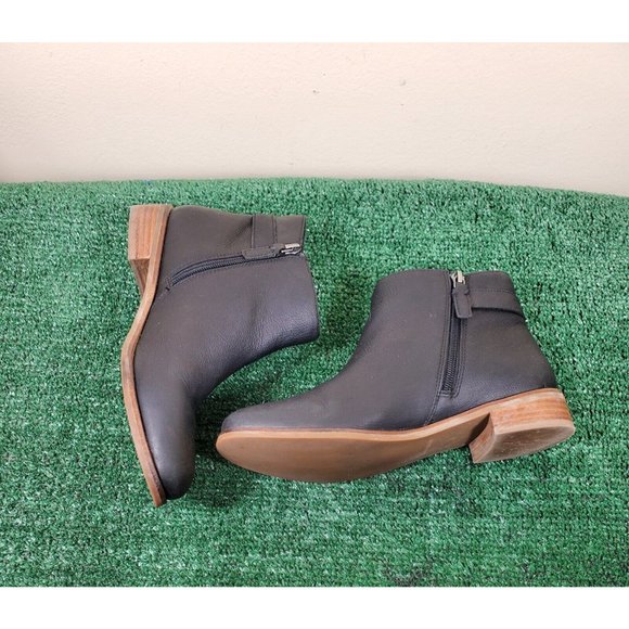 Cole Haan Lilah Buckle W14923 Womens Black Synthetic Ankle & Booties Boots 8.5 B - Picture 6 of 14